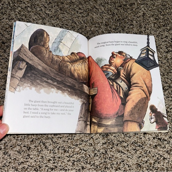 !!**KIDS BOOKS 4/$10**!! A Little Golden Book Jack And The Beanstalk 1992 207-67 - Picture 4 of 8